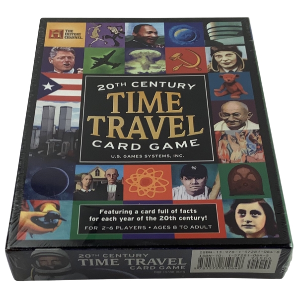 U.S. Games Systems, Inc. The History Channel 20th Century Time Travel Card Game w/ Tiger Woods Card