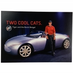 2001 Tiger Woods Buick Bengal Concept Car Promotional Postcard