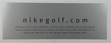 Nike Golf Tiger Woods 2000 PGA Championship Collector Edition Promotional Card