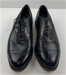 Greg Norman's Personal Pair of FootJoy Classics Dry Handcrafted USA Mens Exotic Alligator Print Leather Golf Shoes