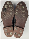 Greg Norman's Personal Pair of FootJoy Classics Dry Handcrafted USA Mens Exotic Alligator Print Leather Golf Shoes