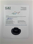 Greg Norman's Signed Personal Shark TaylorMade Signature Black Straw Golf Hat JSA ALOA