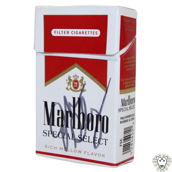John Daly Signed Marlboro Special Box - Empty JSA ALOA