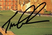 Jack Nicklaus & Open Champs Signed St. Andrews Links Old Course Postcard JSA ALOA