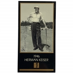 Herman Keiser Signed 1993 Grand Slam Ventures Champions of Golf Card JSA ALOA