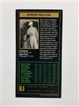 Byron Nelson Signed 1993 Grand Slam Ventures Champions of Golf The Masters Collection JSA ALOA