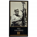 Sam Snead Signed 1993 Grand Slam Ventures Champions of Golf Card JSA ALOA