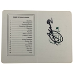 Seve Ballesteros Signed ANGC Scorecard JSA ALOA