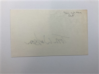 Palmer, Watson, Nicklaus, Trevino & Player Signed Cards JSA ALOA