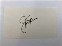 Palmer, Watson, Nicklaus, Trevino & Player Signed Cards JSA ALOA