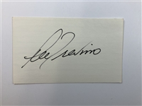 Palmer, Watson, Nicklaus, Trevino & Player Signed Cards JSA ALOA