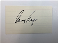 Palmer, Watson, Nicklaus, Trevino & Player Signed Cards JSA ALOA