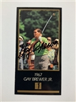 A Trio of Signed 1993 Grand Slam Ventures Champions of Golf The Masters Collection Trading Cards JSA ALOA