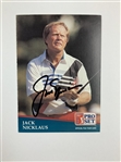 Palmer & Nicklaus Signed Pro Set PGA Tour Golf Trading Cards JSA ALOA