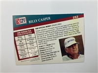 A Collection of Five Signed 1991-1992 Pro Set PGA and Senior PGA Tour Trading Cards JSA ALOA
