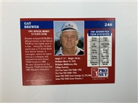 A Collection of Five Signed 1991-1992 Pro Set PGA and Senior PGA Tour Trading Cards JSA ALOA