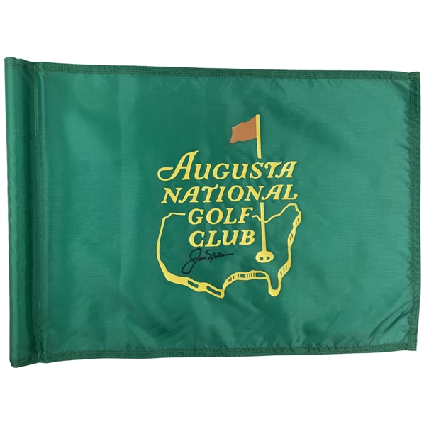 Jack Nicklaus Signed Augusta National Golf Club Flown Used Green Flag JSA ALOA
