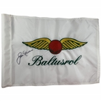 Jack Nicklaus Signed Baltusrol Golf Club Pin Flag JSA ALOA