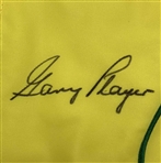 Gary Player Signed Augusta National Flag JSA ALOA