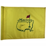 Jack Nicklaus Signed 2015 Masters Tournament Flown Used Flag JSA ALOA