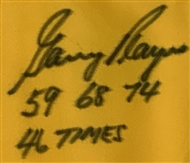 Gary Player Signed Open Championship Flag w/ Years Won JSA ALOA
