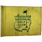 Jack Nicklaus Signed Augusta National Golf Club Used Flown Yellow Flag JSA ALOA