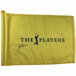 Jack Nicklaus Signed The Players Course Flown Flag JSA ALOA