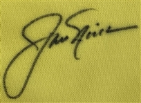 Jack Nicklaus Signed The Players Course Flown Flag JSA ALOA