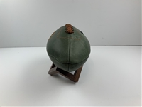 Masters Tournament Links and Kings Premium Leather Football with Wood Display Stand
