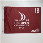 A Trio of 2015 Jordan Spieth Major Championship Souvenir Golf Pin Flags