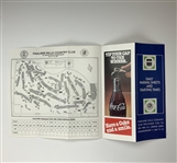 Two 1981 U.S. Senior Open Memorabilia Items Including Arnold Palmer Signed Program JSA ALOA