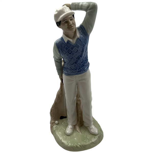 Royal Doulton Reflections Golfer Porcelain Figurine