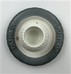 Dunlop Ceramic Golf Ball and Tire Advertising Egg Cup