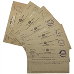British Post Office. A Collection of Telegrams Addressed to Sir Henry Cotton. May 8, 1953.