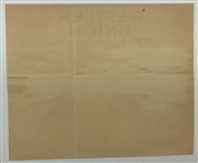 Chick Evan's 1932 Western Union Telegram to Jerome D. Travers (1912 USGA Amateur Final Pairing)