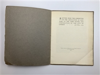 Corporation of London. A Letter from the Committee of the Association of New York. 1920. (Signed)
