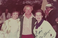 Jack Nicklaus Signed & Dated Original 1973 Masters Photo in Green Jacket JSA ALOA