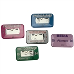 Five Masters Tournament Photographer and Media Credential Badges 1991-1996