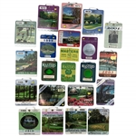 A Collection of Twenty-Two Augusta National Masters Tournament Series Badges 1969-2016