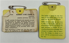 A Collection of Twenty-Two Augusta National Masters Tournament Series Badges 1969-2016