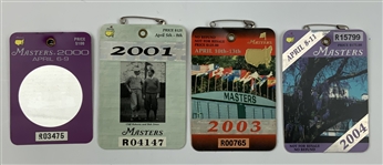 A Collection of Twenty-Two Augusta National Masters Tournament Series Badges 1969-2016
