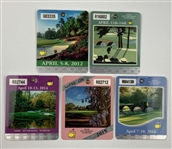 A Collection of Twenty-Two Augusta National Masters Tournament Series Badges 1969-2016