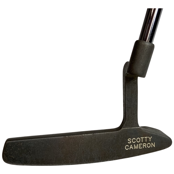 Ed Fioris c.1994 Personal Used Scotty Cameron Titleist Classic 5 Shape Putter with E.F. Stamping
