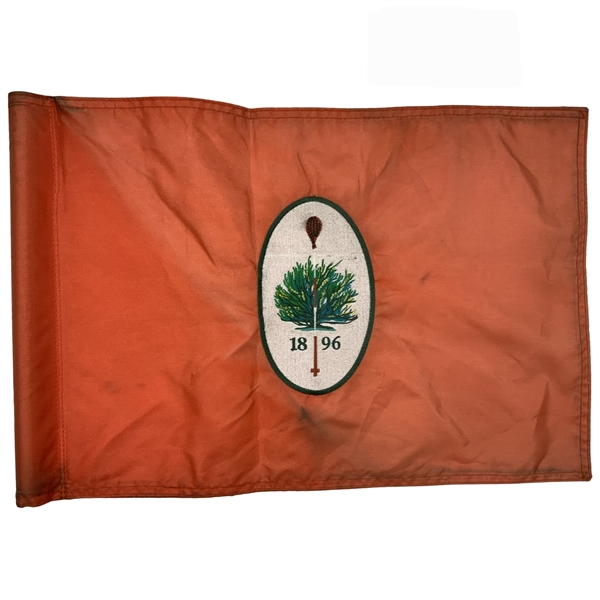 Merion Golf Club West Course Used Red Embroidered Pin Flag