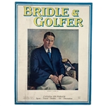 Bridle & Golfer. Volume XIV, No. 4, April 1938. Portrait of Robert T. Jones, Jr.