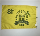 Furyk & Glover Signed US Open Flags JSA ALOA
