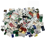 A Large Collection of Vintage Golf Course and Country Club Matchbooks and Covers