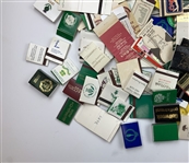 A Large Collection of Vintage Golf Course and Country Club Matchbooks and Covers