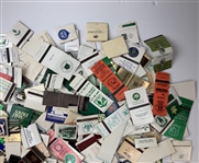A Large Collection of Vintage Golf Course and Country Club Matchbooks and Covers