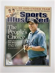 Two Phil Mickelson Autographed Items Including 2005 Sports Illustrated and 2006 Masters Scorecard JSA ALOA